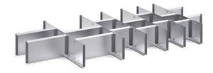 21 Compartment Steel Divider Kit External 1300W x 650 x 150H Bott Cubio Metal Drawer Divider Kits 21/43020699 Cubio Divider Kit ETS 136150 7 21 Comp.jpg